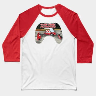 Game Mode Activated Red Baseball T-Shirt